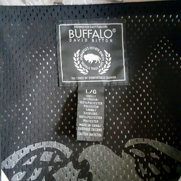 Buffalo by David Bitton Men’s Size L Color Grey Jacket - Picture 3 of 8